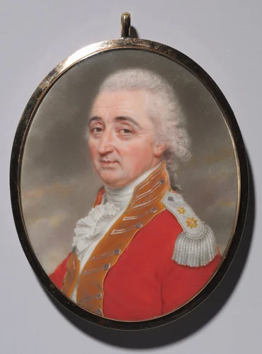 Portrait of Lieutenant General Daniel Burr by John I Smart, painting, 1799