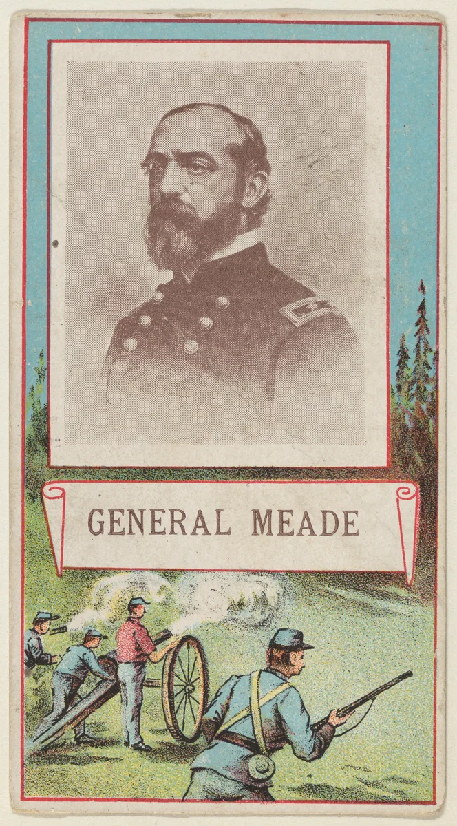 General Meade, from the "Generals" series (T64), issued by D.H. McAlpin & Co. Tobacco Company by D.H. McAlpin & Co. Tobacco Company, print, 1901