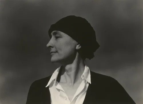 Georgia O'Keeffe by Alfred Stieglitz, photograph, 1928