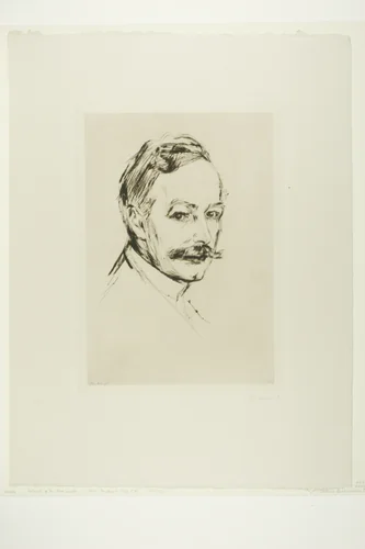 Dr. Max Linde by Edvard Munch, print, 1902