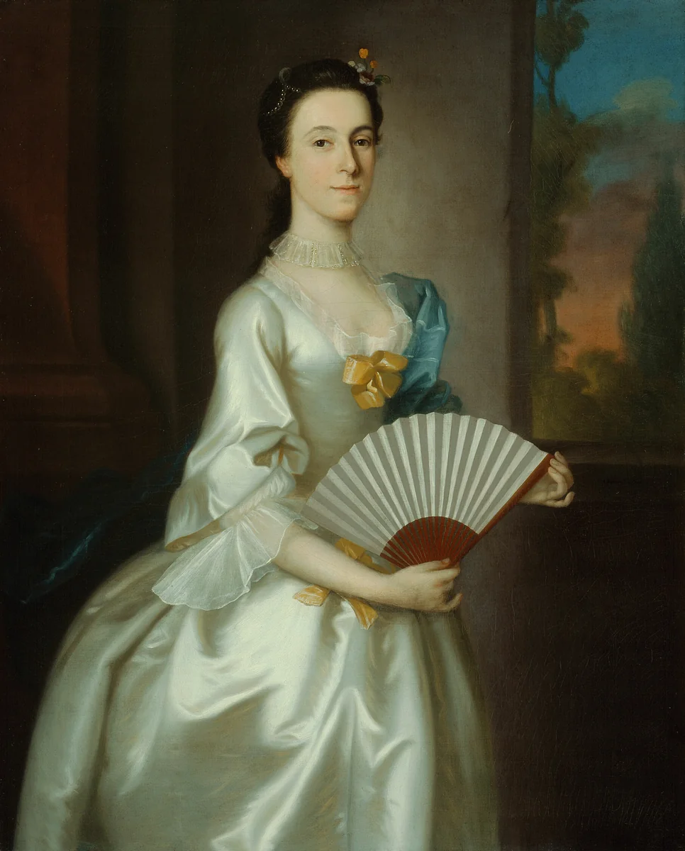 Abigail Chesebrough (Mrs. Alexander Grant) by Joseph Blackburn, painting, 1754