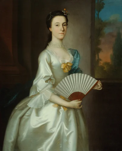 Abigail Chesebrough (Mrs. Alexander Grant) by Joseph Blackburn, painting, 1754