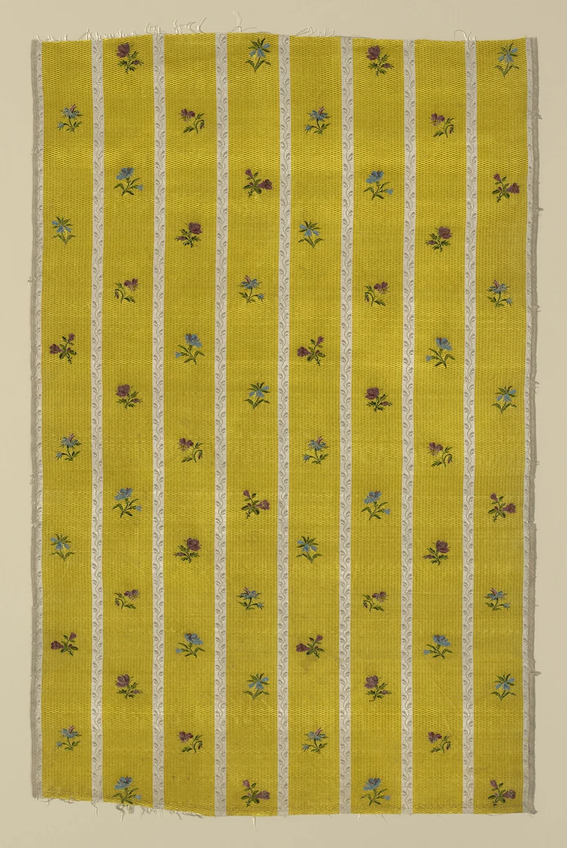 Panel by France, textile, 1770-1780