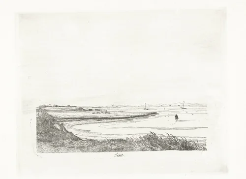Texel by Pierre Louis Dubourcq, print, 1849