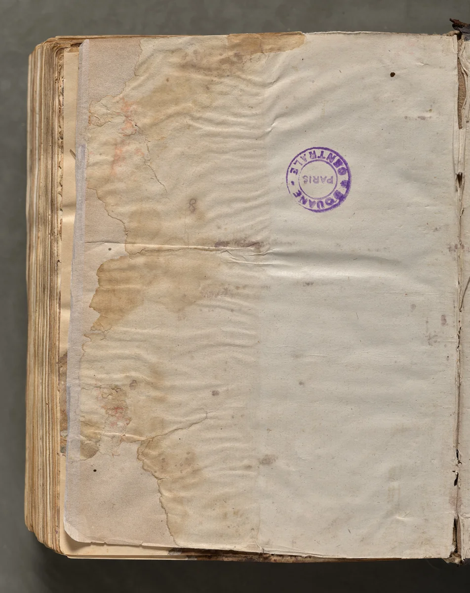 Text, folio 428 (verso), from a Gospel Book with Commentaries by Unknown, book, 1000-1100