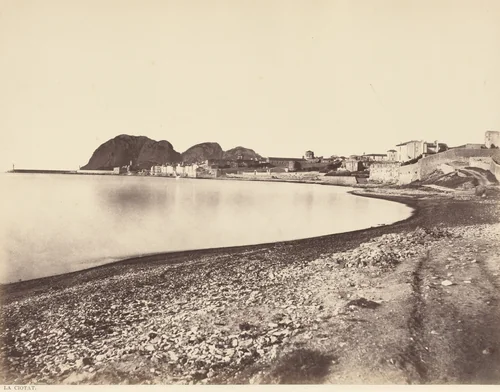 La Ciotat by Édouard-Denis Baldus, photograph, 1855-1865