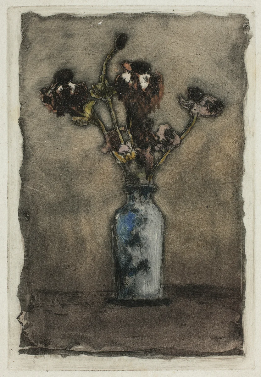 Anemonies by Theodore Roussel, print, 1897