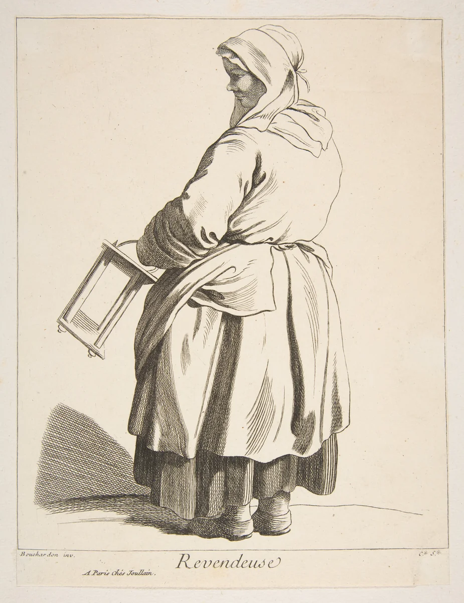 Reseller by Anne Claude Philippe de Tubières, print, 1737