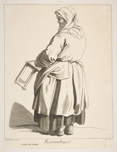 Reseller by Anne Claude Philippe de Tubières, print, 1737