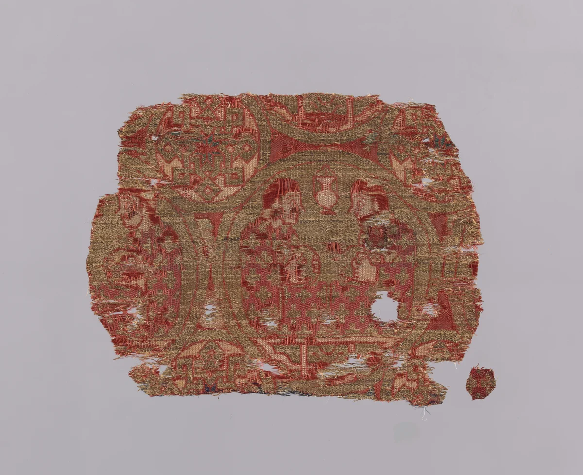 Fragment by Spain, textile, 1201-1400