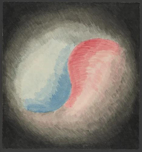 Colored Rhythm: Study for the Film by Léopold Survage, drawing, 1913