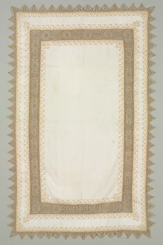Bobbin Lace (Needle Lace Design) Tablecloth by Unknown, textile, 1550-1599