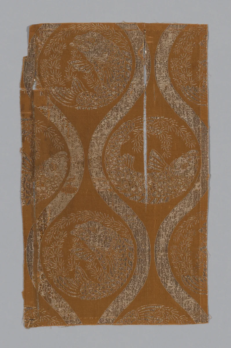 Fragment by Japan, textile, 1800-1825