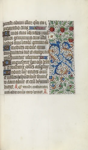 Book of Hours (Use of Rouen): fol. 137r by Master of the Geneva Latini, book, 1465-1475