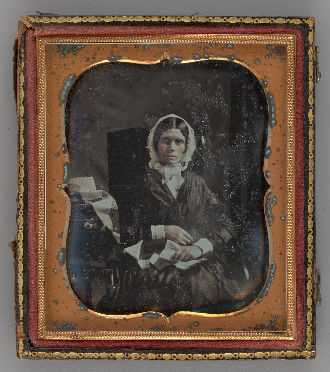 Untitled (Portrait of a Seated Woman) by Unknown maker, other, 1854