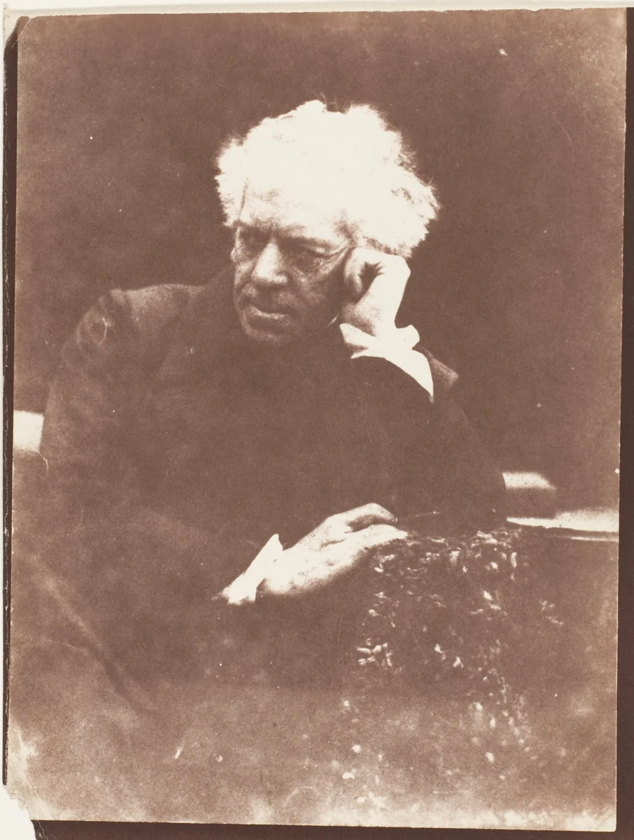 Sir William Allan by Hill and Adamson, photograph, 1843-1847