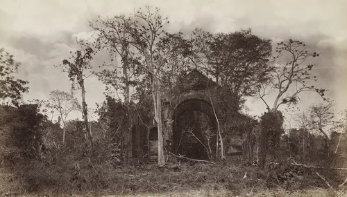 Ruins of the Church of Las Monjas, Old Panama by Eadweard Muybridge, photograph, 1875