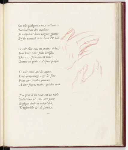 In-text plate (page 109) from Parallèlement (In Parallel) by Pierre Bonnard, illustrated book, 1900