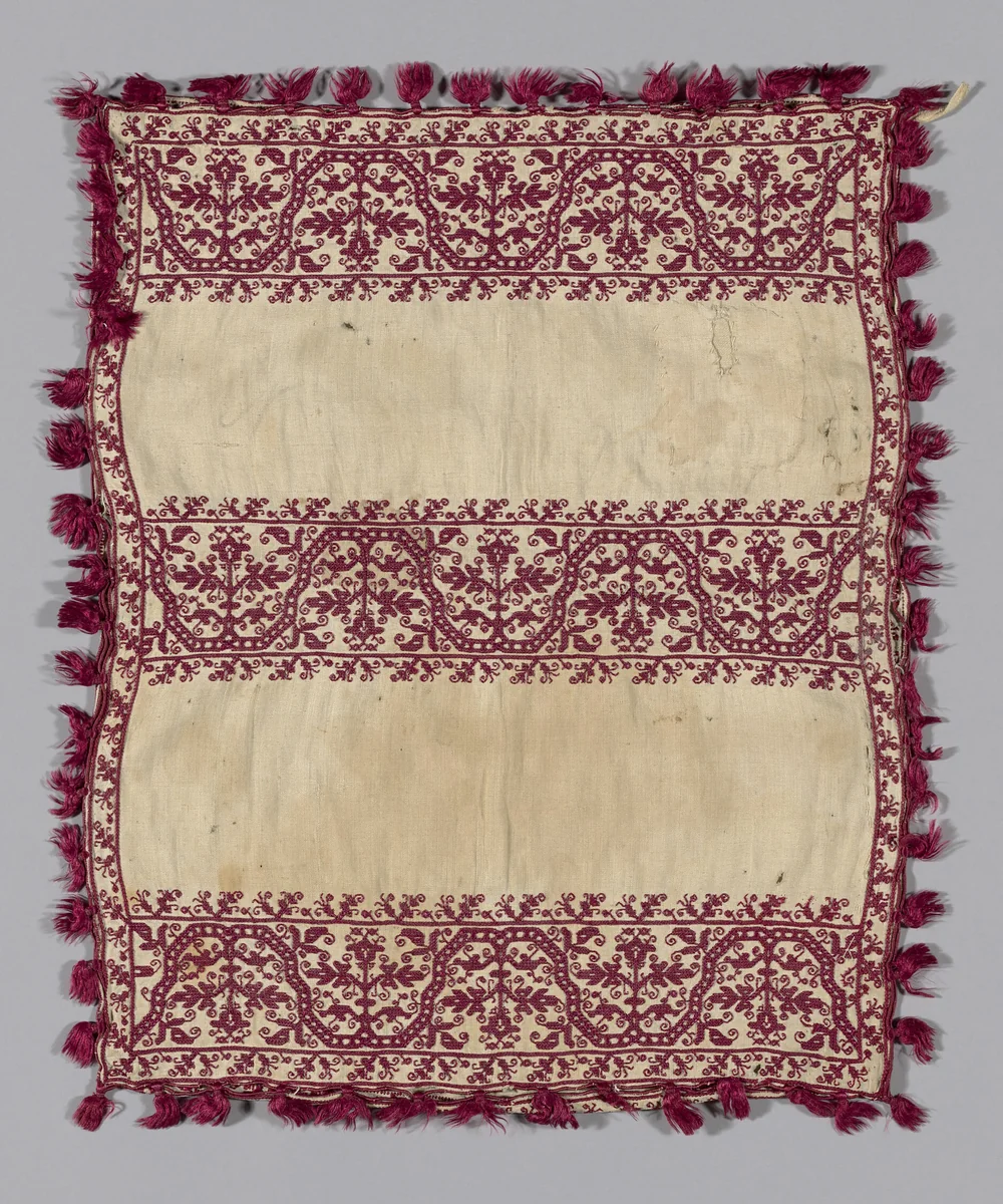 Pillow Cover by Italy, textile, 1601-1700