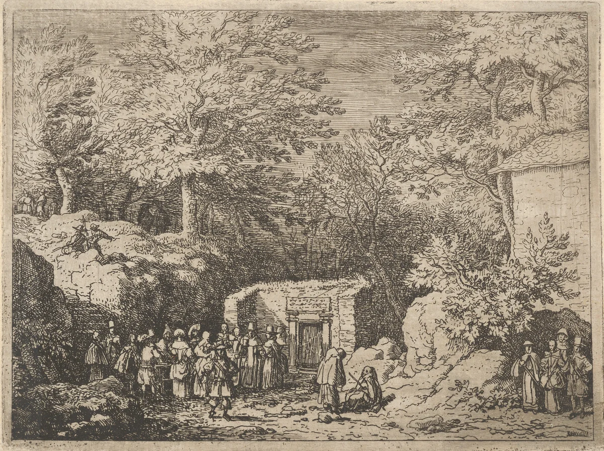 The Fourth Spring by Allart van Everdingen, print, 1621-1675