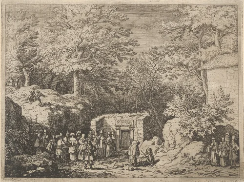 The Fourth Spring by Allart van Everdingen, print, 1621-1675