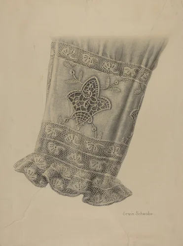 Cuff Lace by Erwin Schwabe, index of american design, 1937