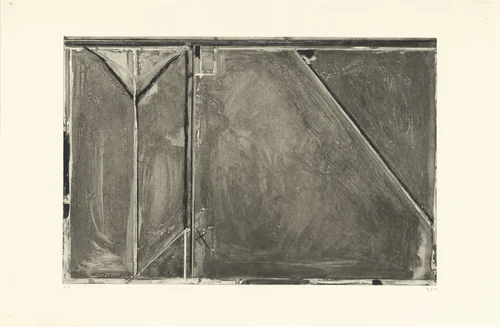 Folsom Street Variations II (Gray) by Richard Diebenkorn, print, 1986