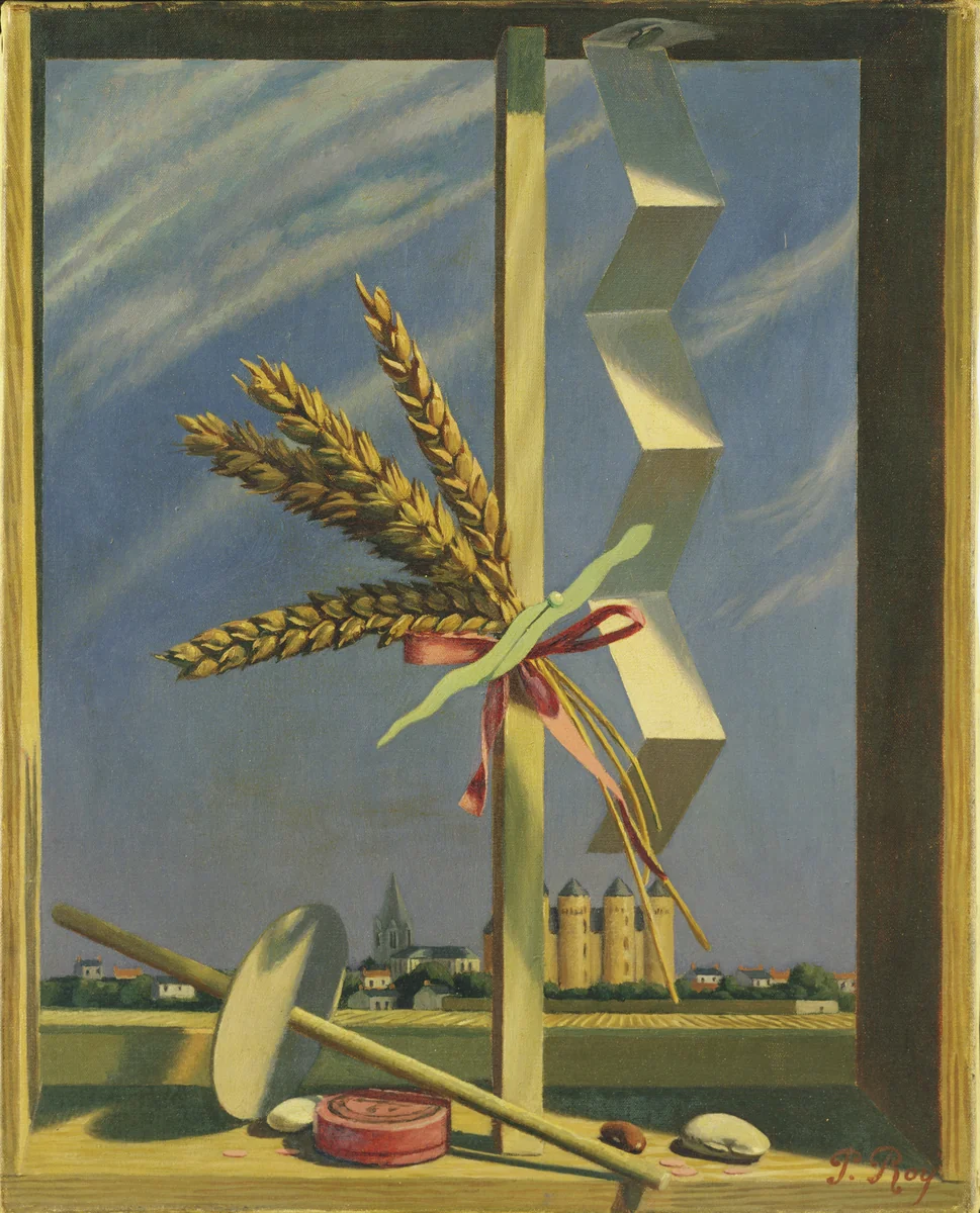 Country Fair by Pierre Roy, painting, 1930