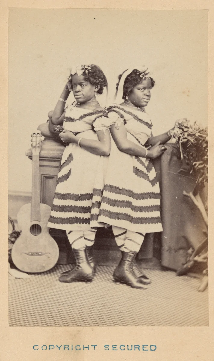 Millie Christine McCoy by Washington L. Germon, photograph, 1861-1871