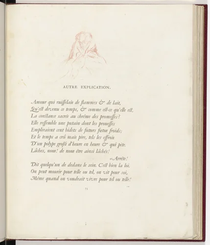 Headpiece (page 73) from Parallèlement (In Parallel) by Pierre Bonnard, illustrated book, 1900