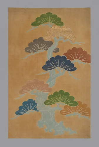 Fragment (From a Noh Costume) by Japan, textile, 1601-1700