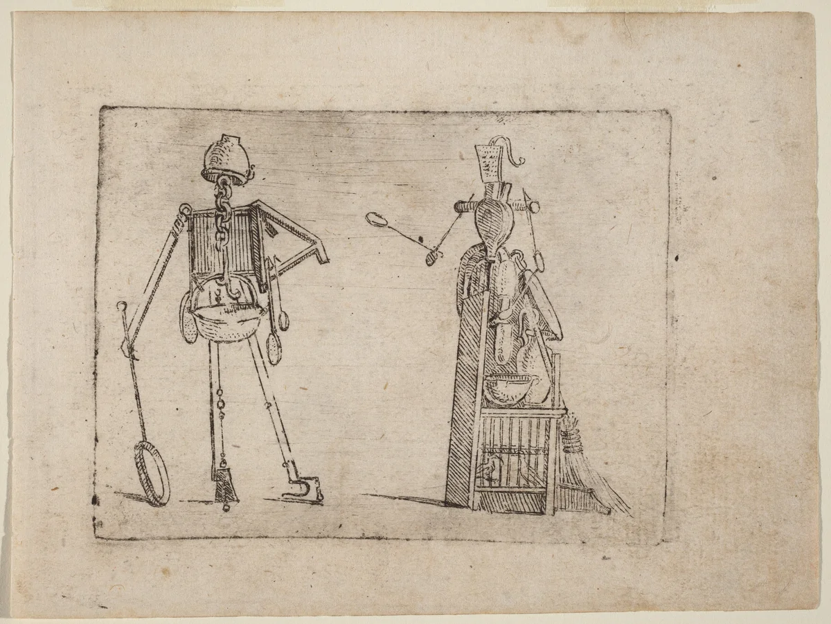 From "Bizzarie di varie Figure" by Giovanni Battista Bracelli, print, 1624