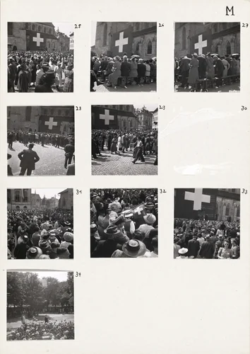 Die Menschen (People) 25-34 by Robert Frank, photograph, 1942-1946