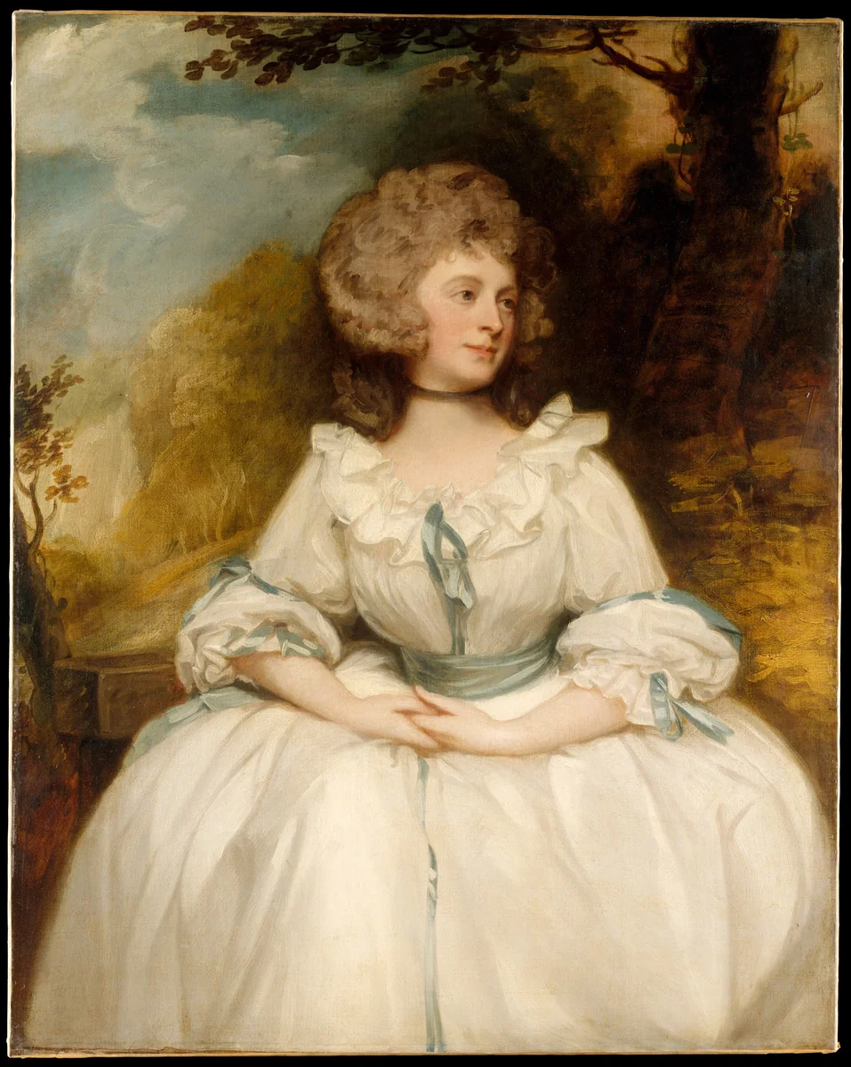 Lady Lemon (1747–1823) by George Romney, painting, 1783-1789