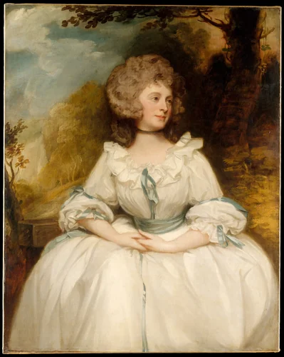 Lady Lemon (1747–1823) by George Romney, painting, 1783-1789