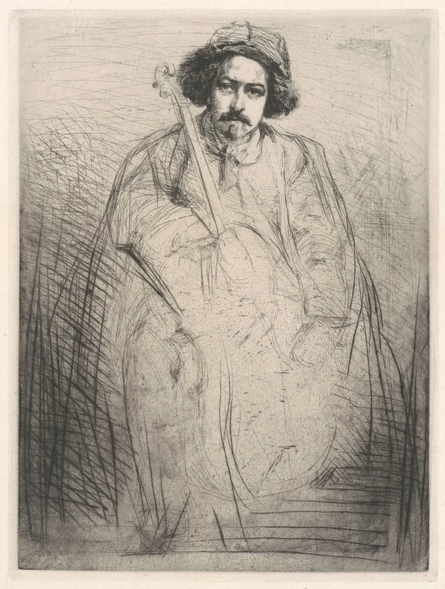 Becquet by James McNeill Whistler, print, 1871