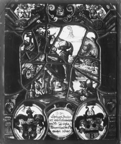 The Passing Over the Red Sea (one of a pair) by St. Gallen, other, 1545