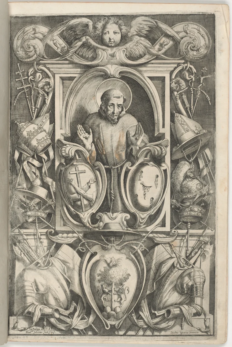 Frontispiece with Portrait of Saint Francis by Jacopo Ligozzi
Domenico Falcini
Lino Moroni, print, 1612
