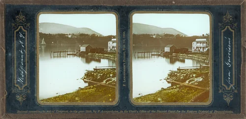West Point, New York, from Garrison’s by Frederick Langenheim, photograph, 1856