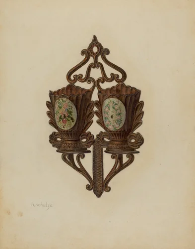 Match Safe by Herman Schulze, index of american design, 1941