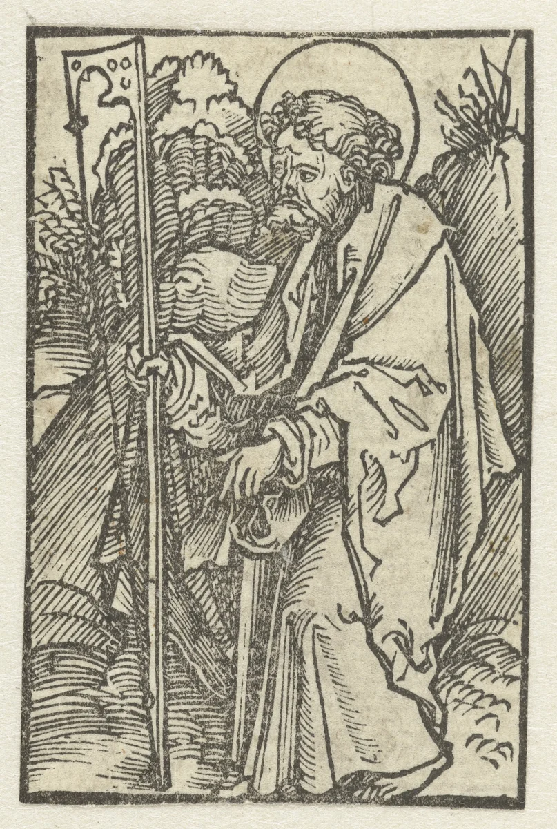 Apostel Jakobus de Mindere by Unknown, print, 1503