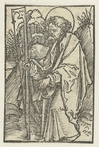 Apostel Jakobus de Mindere by Unknown, print, 1503