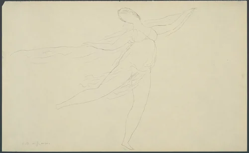 Souvenir of Isadora by André Dunoyer de Segonzac, drawing, 1910