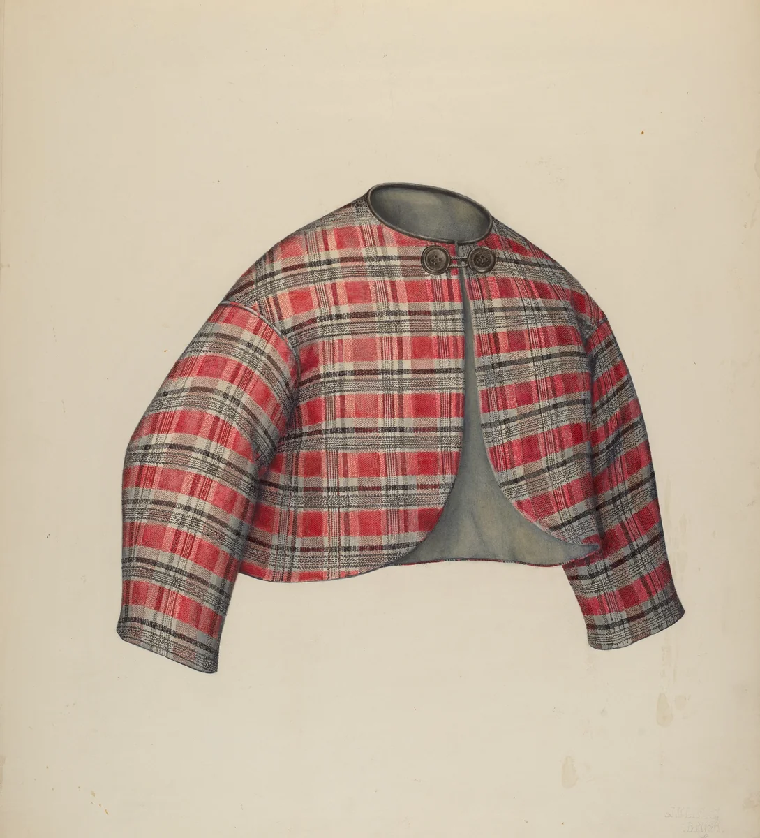 Child's Jacket by Julie C. Brush, index of american design, 1935-1942
