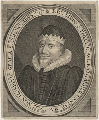 Rev. Richard Sibbes by John Payne, print, 1607-1647