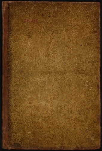 Roman Album No. 4: Italian Landscapes and Antiquities by Jacques-Louis David, volume, 1775-1780