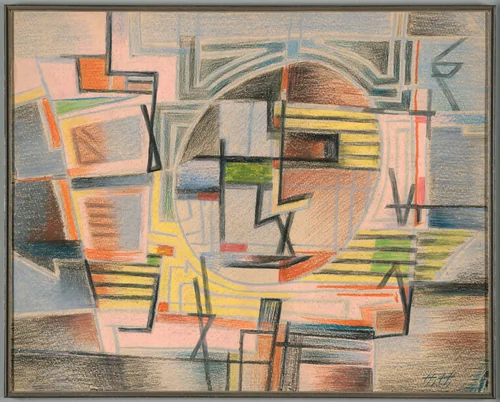 Untitled by Hannah Höch, drawing, 1922