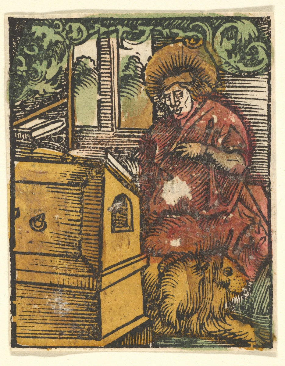 St. Mark (copy) by Hans Baldung, print, 1512-1600