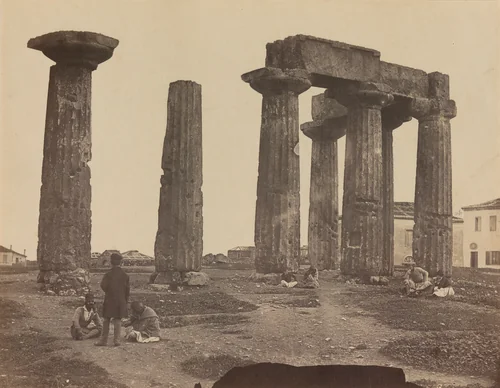 Temple of Minerva by James Robertson; Felice Beato; Antonio Beato, photograph, 1857