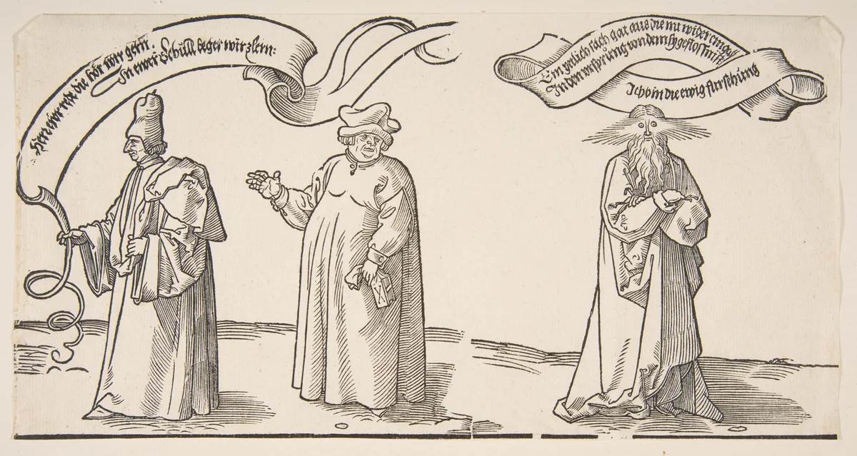 The Tapestry at Michelfeld by Albrecht Dürer, print, 1485-1528